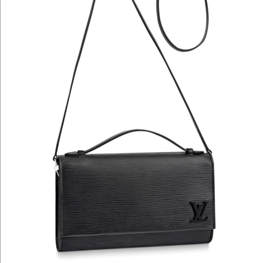 Louis Vuitton Cross-body Black Leather Clery